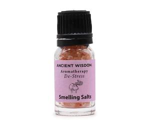Ancient Wisdom De-Stress Aromatherapy Smelling Salt - Alleviate Tension, Relaxation Blend with Frankincense, Lavender, Melissa, and Orange
