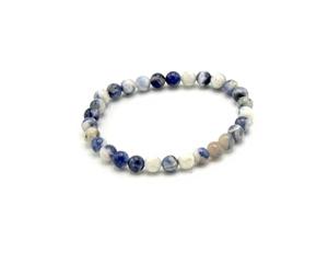 Ancient Wisdom Gemstone Bracelets - 12 Unique Designs for Positive Energy & Healing | Genuine Crystal Stone Bracelets for Manifesting a Good Life (Sodalite - Truth)