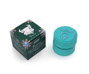 Ancient Wisdom Giftware Taurus Zodiac Bath Fizzer Set, Forest Emerald & Patchouli Fragrance, 3 Pieces
