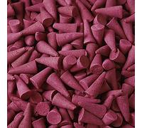 Ancient Wisdom Indian Incense Cones - Various Fragrances - Various Sizes (100, Strawberry)