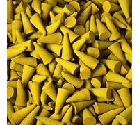 Ancient Wisdom Indian Incense Cones - Various Fragrances - Various Sizes (25, Lemon)