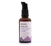 Ancient Wisdom Lavender Body Oil with Castor & Black Cumin, 50ml, Made in England