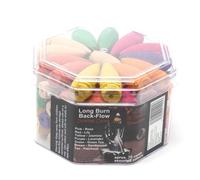 Ancient Wisdom Long Backflow Incense Cones - Assorted Fragrances - 30 mins Burning time