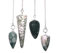 Ancient Wisdom Magic Pendulum - Tree Agate