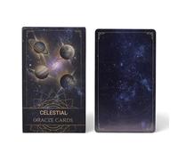 Ancient Wisdom Oracles of the Cosmos, Healing Energy, 40 Card Deck with Zodiac Signs, Planets, Constellations
