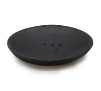 Ancient Wisdom Oval Black Marble Soap Dish