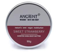 Ancient Wisdom Scented Shea Body Butter 90g - Sweet Strawberry