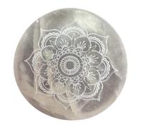 Ancient Wisdom Small Charging Plate 8cm - Mandala Design