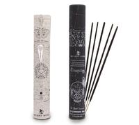 Ancient Wisdom Spell Incense, Cleansing Rock Crystal Pendulum, Bamboo Sticks, Natural Ingredients, Aromatherapy, 27cm