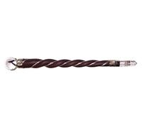 Ancient Wisdom Twisted Wood and Rock Quartz Wand