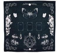 Ancient Witch Tarot Reading Cloth - Mystical 75X75Cm Ritual Mat
