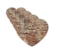 Ancient Worn Brick Wall Car Air Freshener Cards for Women Men 4 Pack Cute Car Accessories Long Lasting Scent Car Diffuser Hanging Auto Aromatherapy Tablets Car Fresheners Gifts