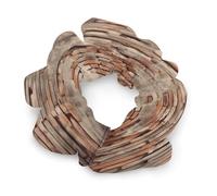 Ancient Worn Brick Wall Satin Scrunchies Fluffy Hair Ties Soft Jumbo Scrunchy Large Thick Elastic Hair Bands Cute Satin Hair Scrunchies Ideal Gift for Women Hair Accessories Decor