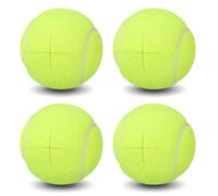 ANCKNE Walker Tennis Balls Precut Tennis Balls for Walkers 4PCS Walkers Legs Universal Precut Glide Balls, Heavy Duty Long Lasting Felt Pad Glide Coverings（Yellow）