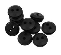 ANCLLO 10 Pcs Fuel Hose Gasket Fuel Hose Cap 2 Holes Hose Pass Through Hose Pass Tank Brush Cutter Accessories for Trimmer Chainsaw