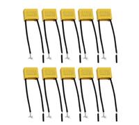 ANCLLO 10pcs 0.22uF 275V X2 Safety Capacitors LED Interference Suppression Capacitors For High Density Circuit Board Components, Flashers, Signal Lights And Non-Lighting