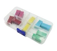 ANCLLO 10PCS Fuse Assortment For Car: 20A, 30A, 40A, 50A, 60A Amp J-CASE Fuse Kit