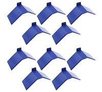 ANCLLO 10pcs Pigeon Rest Stand Reusable Plastic Pigeon Perch Dove Rest Roost Cage Stand Support Cage Accessories for Dove Pigeon and Other Birds - Blue