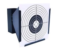 ANCLLO 14 x14cm Target Holder including 20pcs Targets papers for Indoor Outdoor Shooting Practice