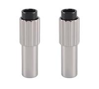 ANCLLO 2 Pcs Bike Brake Cable Gear Shifter Connector Ycle Adjusters Tip End Crimp,Brake Cable Adjuster Silver