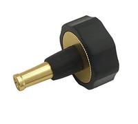 ANCLLO 2PCS Heavy Duty Jet Sweeper Sprayer Hose Nozzle with Comfortable Rubber Grip