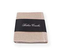 ANCLLO 2PCS Linen Cloth Bread Baking Thick Linen Pastry Cloth for Baking French Bread and Baguettes (75 x 45 cm)