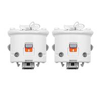 ANCLLO 2PCS Motion Plus Adapter Accelerator Handle Sensator External Adapter for Wii Remote Control