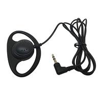 ANCLLO 3.5mm Plug Wired Single Side Earphone Stereo-to-mono Earbuds One Ear Earhook Simultaneous Interpretation Headphone