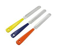 ANCLLO 3 Pcs Guitar Nut Files Set, Slotting Saw, Guitar String Adjustment Tool File Set for Guitar Ukulele Bass Banjo (Orange, Yellow, Blue)