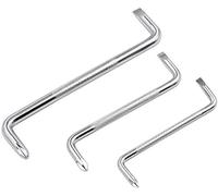 ANCLLO 3pcs Double Head Offset Screwdriver Set Z Shaped Phillips and Slotted Screw Driver