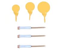 ANCLLO 3Pcs Mini Spinner Targets Resetting Targets For Shooting Outdoor Shooting and Practice Training