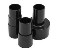 ANCLLO 3Piece Vacuum Hose Adapter Kit - Universal Connector for Wet Dry Vacuum Cleaners, 2-1/2 Inch to 1-1/4 Inch, 1-1/4 Inch to 1-3/8 Inch, 1-3/8 Inch to 1-1/4 Inch