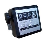 ANCLLO 4 Digital Diesel Fuel Oil Flow Meter Counter High Accuracy 1 percentage