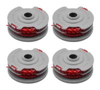 ANCLLO 4 Pack Strimmer Spool Line Double Autofeed Spool 36ft Strimmer Spool Replace of FLY021 Compatible with Flymo Power/Mini/Trim Grass Trimmer