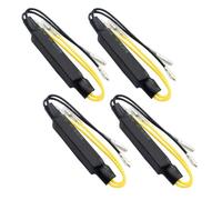 ANCLLO 4PCS 12V 21W LED Load Resistor Motorcycle Flasher Turn Signal Indicator Light Decoder Fix Error Accessories