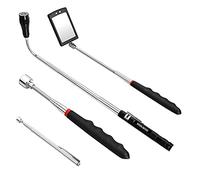 ANCLLO 4Pcs Magnetic Telescoping Pick-up Tool for Men - Gifts for Dad from Daughter or Son, Unique Personalized Dad Gifts, DIY Handyman, Husband, Guys, Tools for Men