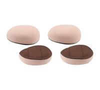 ANCLLO 4Pcs Mini Air Puff, Precise Concealer Sponge, Suitable for Spot Concealer, Ch lush, Highlighter