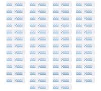 ANCLLO 50PCS Fly Paper Transparent Window Fly Trap Stickers for Outdoors Indoors Home School for Restaurant Canteen - 20 x 7.5cm