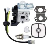 ANCLLO Adjustable SRM225 Carburetor for Echo GT225 PE225 PAS-225 SHC-225 RB-K93 SRM-225 Parts Rebuild, Easy-Start Carb with Tune Up Kit Primer Bulb