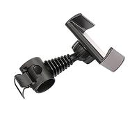 ANCLLO Black Golf Swing Record Phone Holder to Record Golf Swing Putting Short Game,360° Rotation Universal Adjustable Smartphone Holder for Golf Buggy Trolley Cart