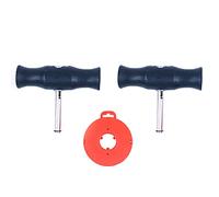 ANCLLO Car Windshield Removal Tools Kit, Car Molded Windscreen Removal Tool Windscreen Window Glass Cutting Wire W/Handles