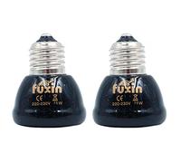 ANCLLO E27 Bulb Far Infrared Ceramic Pet Heating Lamp for Lizard Fruit Spider Reptile Box Warmer Bulbs 75W