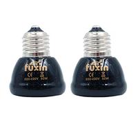 ANCLLO E27 Bulb Far Infrared Ceramic Pet Heating Lamp for Lizard Fruit Spider Reptile Box Warmer Bulbs 50W