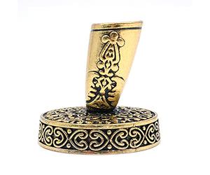 ANCLLO Feather Pen Nib Stand Pen Plugs Metal Round Pen Holder Base Cap Fountain Pen Accessories Stainless Steel Stationery Gift