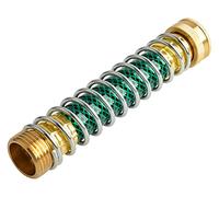 ANCLLO Garden Hose Coiled Spring Protector Solid Brass Connector Garden Faucet Extension