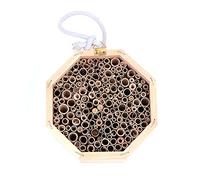 ANCLLO Handmade Natural Bamboo Bee Hive Mason Bee House Tubes for Solitary Native Bees