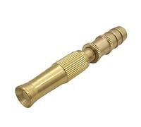 ANCLLO Hose Nozzle High Pressure for Car or Garden - Solid Brass Fittings Garden Hose Nozzle Adjustable Water Sprayer From Spray to Jet