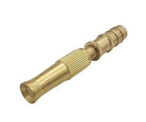 ANCLLO Hose Nozzle High Pressure for Car or Garden - Solid Brass Fittings Garden Hose Nozzle Adjustable Water Sprayer From Spray to Jet