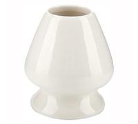 ANCLLO Matcha Whisk Stand Ceramic for Bamboo Matcha Chasen for Tea Set Accessories (White)