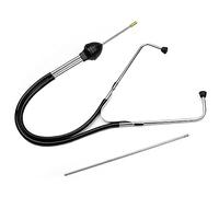 ANCLLO Mechanics Stethoscope Kit, Automotive Engine Diagnostic Sensitive Hearing Tool Tester, Engine Tester, Auto Stainless Steel Mechanics Cylinder Stethoscope Car Engine Diagnostic Tool Hearing Tool